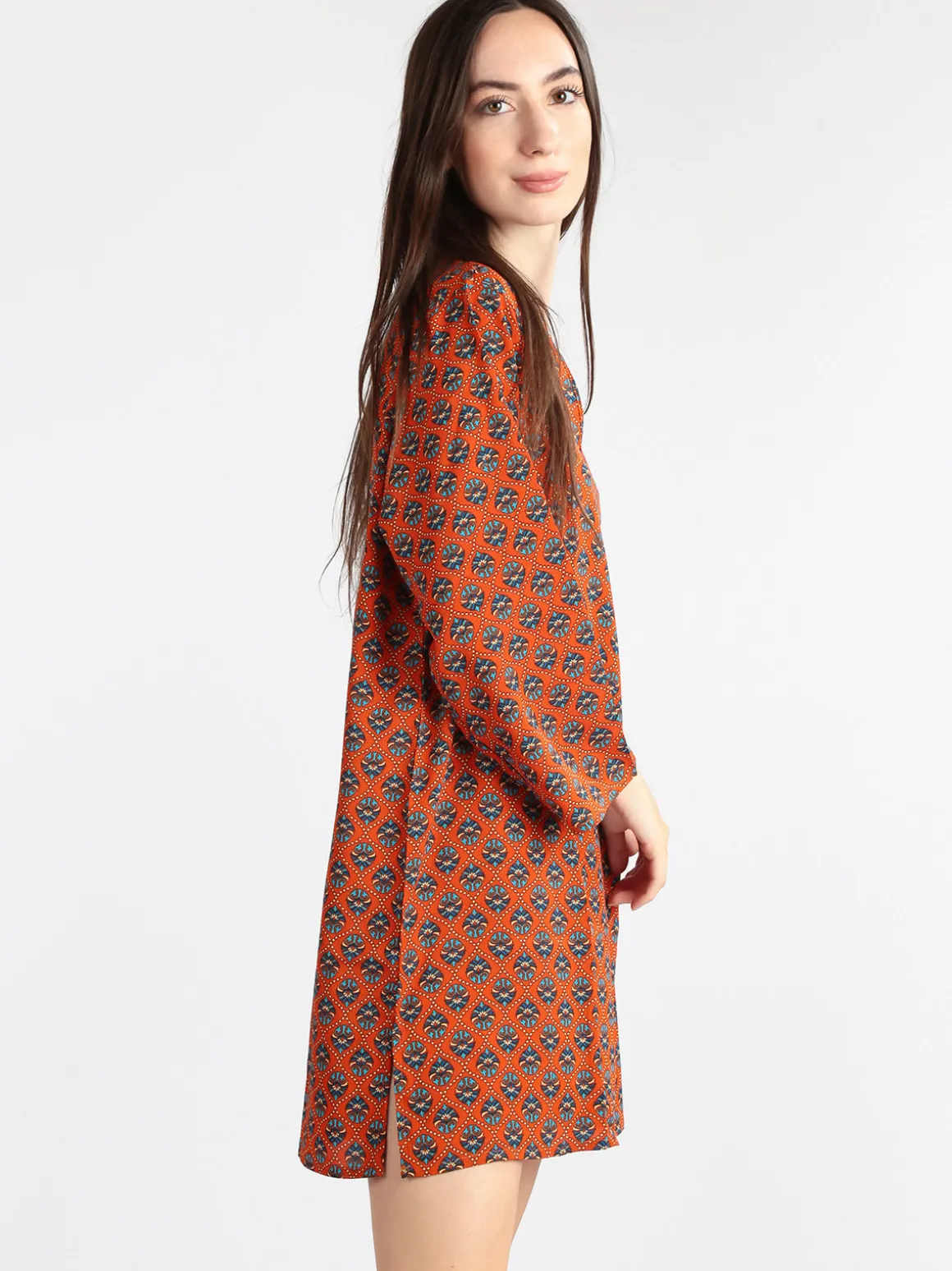 Flight Finery Maxi blusa donna con stampe