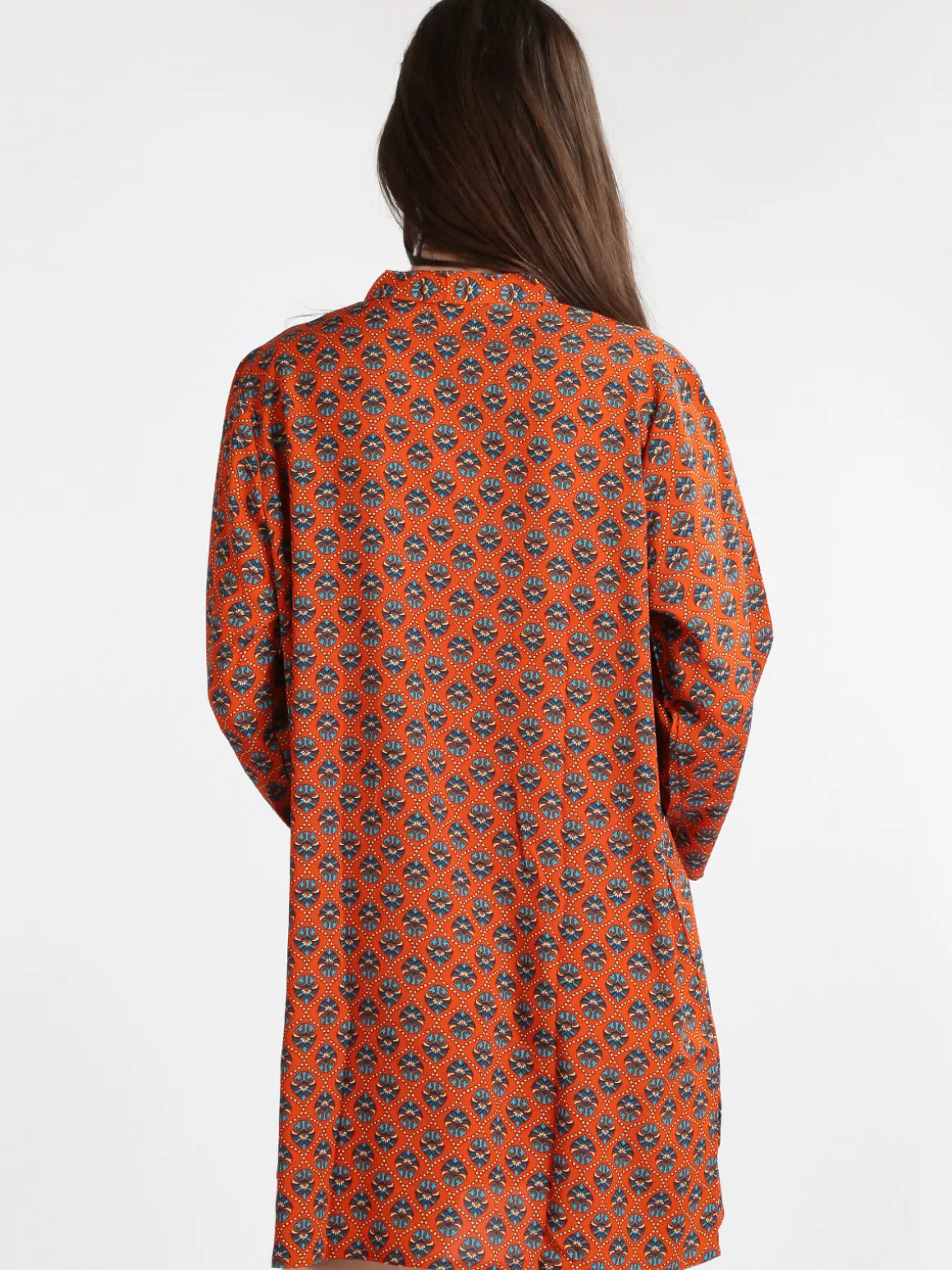 Flight Finery Maxi blusa donna con stampe