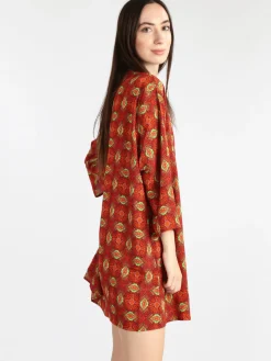 Flight Finery Maxi blusa donna con stampe