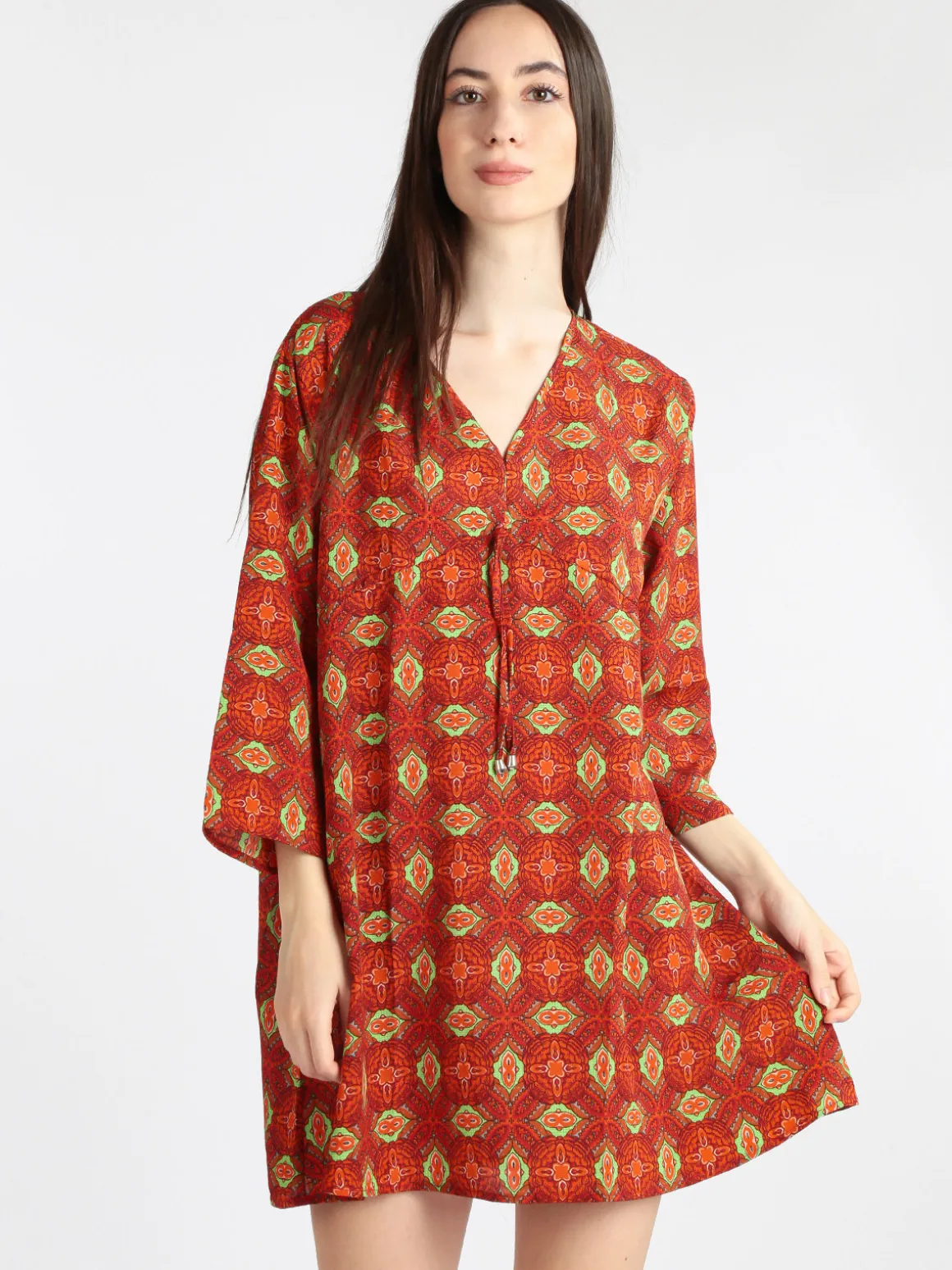 Flight Finery Maxi blusa donna con stampe