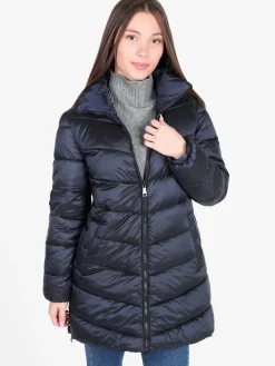 Flight Finery Piumino donna lungo imbottito taglie grandi