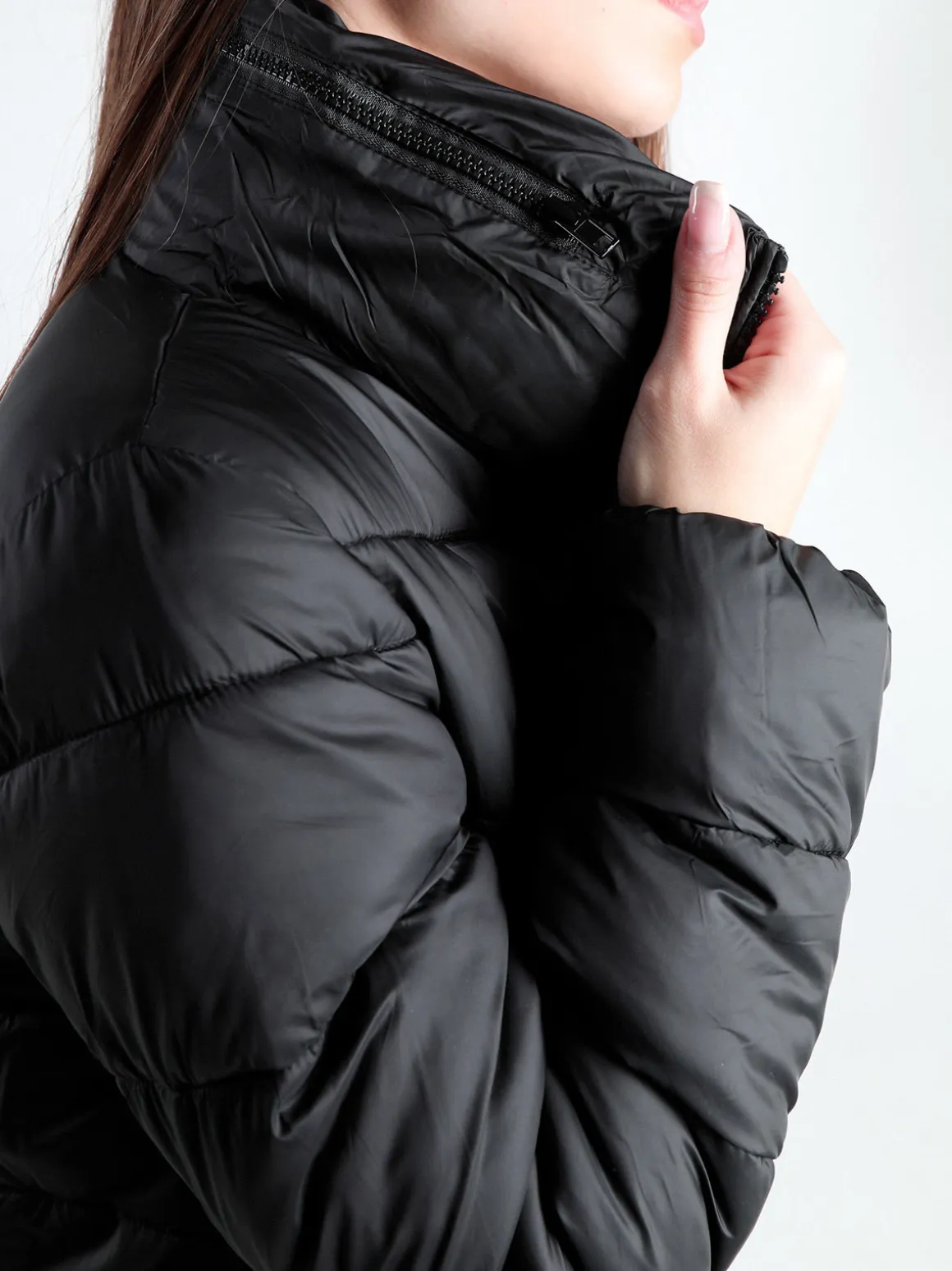 Flight Finery Piumino donna lungo imbottito taglie grandi