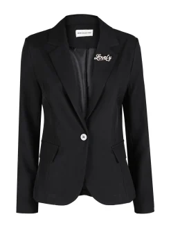 Floria Blazer donna classico con spilla di strass