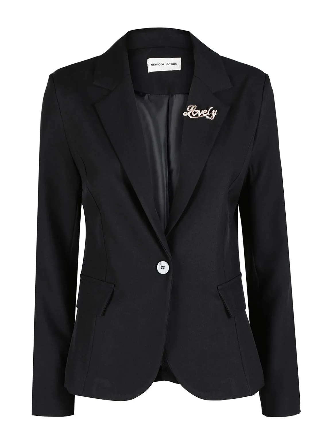 Floria Blazer donna classico con spilla di strass