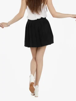 Floria Gonna corta da donna plissettata