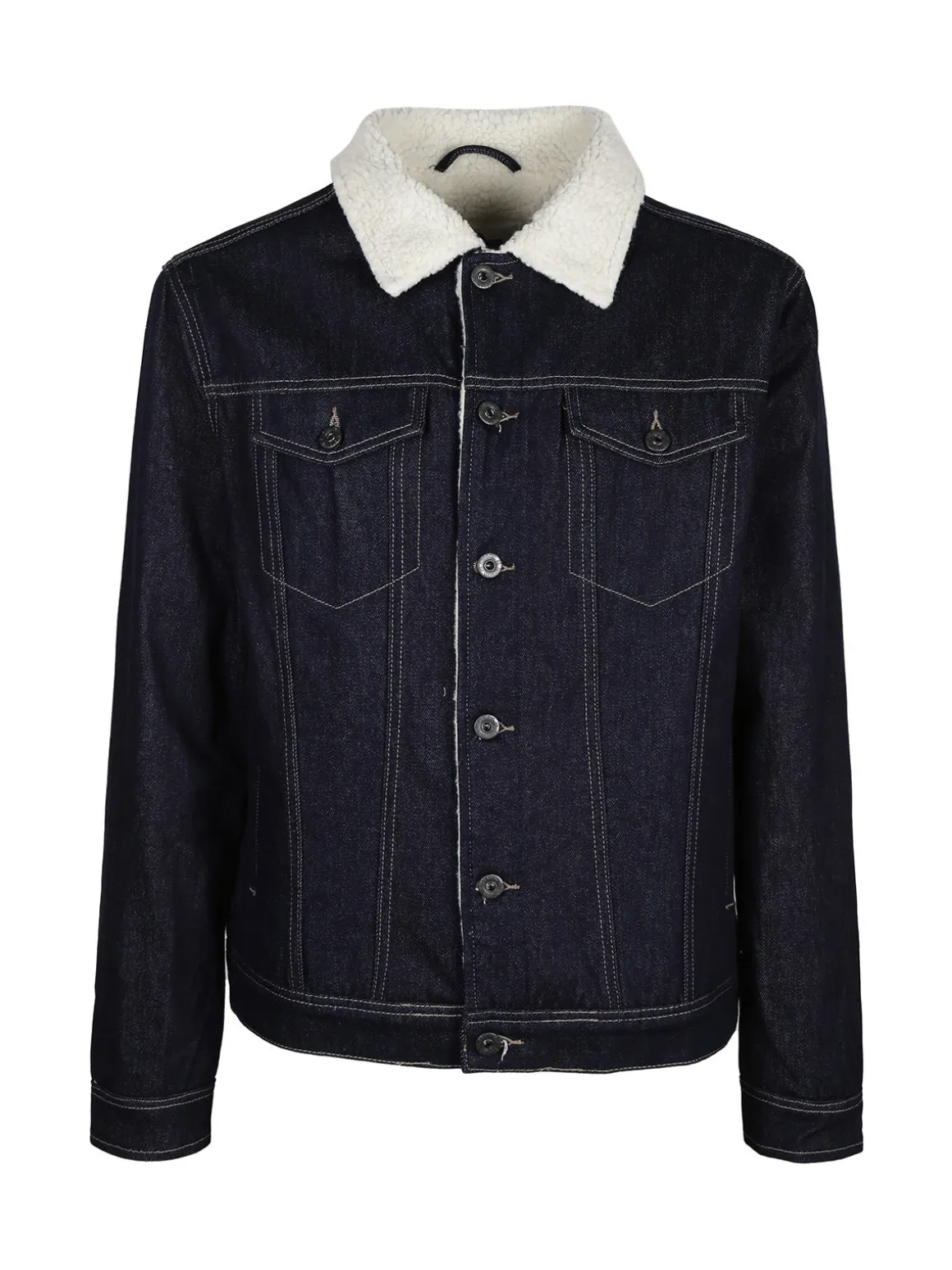 Frankie Malone Giacca di jeans da uomo imbottita