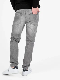Frankie Malone Jeans da uomo grigio slim fit
