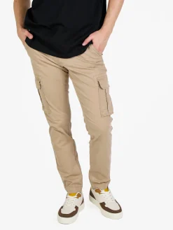 Frankie Malone Pantaloni cargo da uomo in cotone
