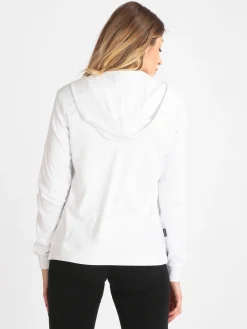 Freddy Felpa donna con cappuccio e zip in cotone