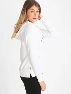 Freddy Felpa donna con cappuccio e zip in cotone