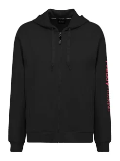 Freddy Felpa donna con cappuccio e zip in cotone