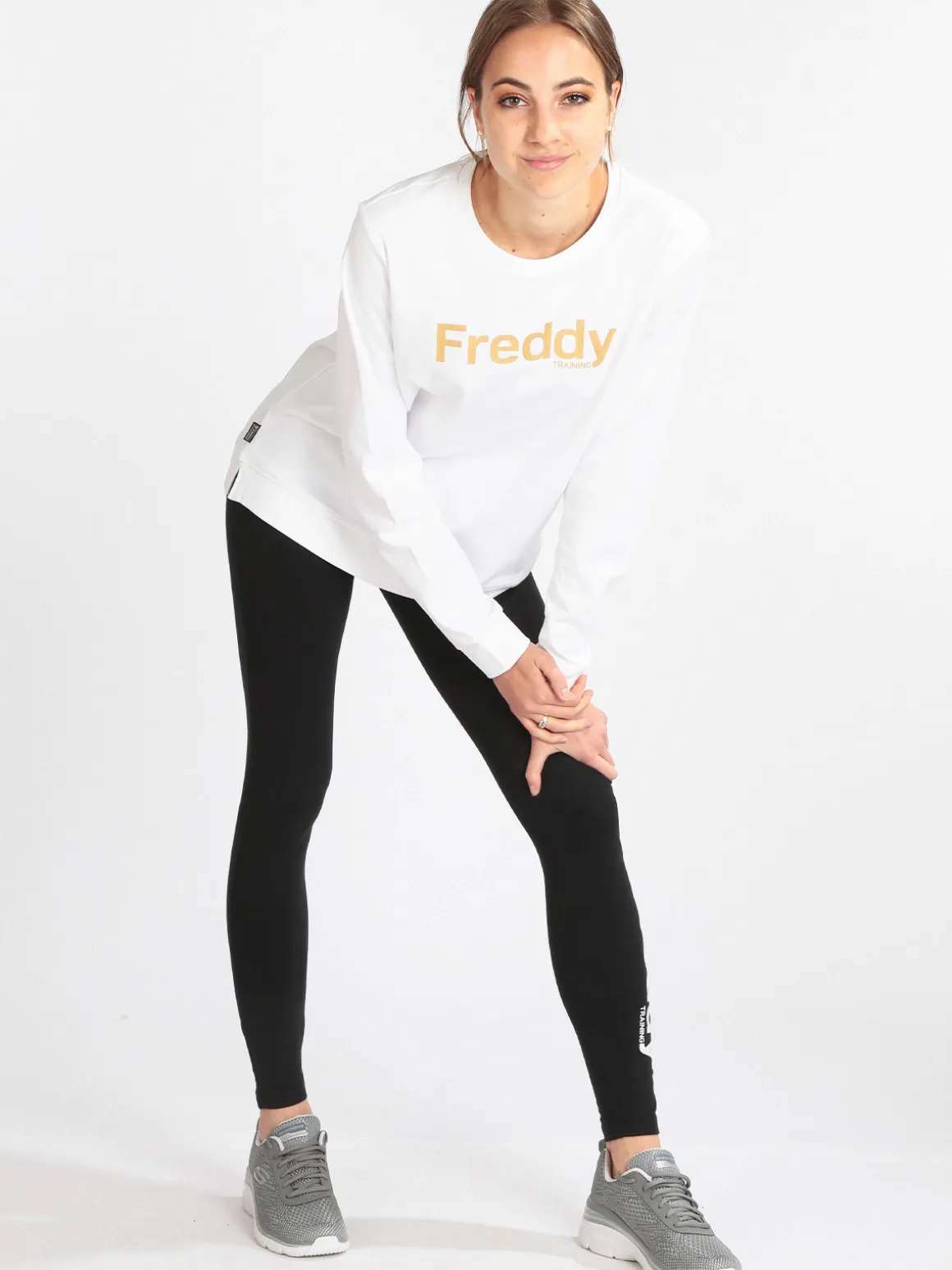 Freddy Felpa sportiva leggera da donna in cotone
