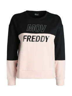 Freddy F2WMVS1 Felpa donna girocollo