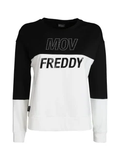 Freddy F2WMVS1 Felpa donna girocollo