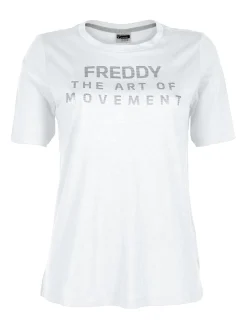 Freddy T-shirt manica corta con scritta