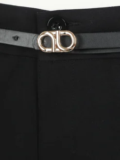 Freesia Pantaloni donna a gamba dritta taglie forti