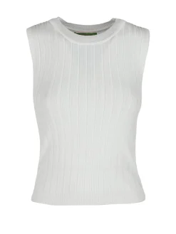 Free Style Top donna elasticizzato a coste
