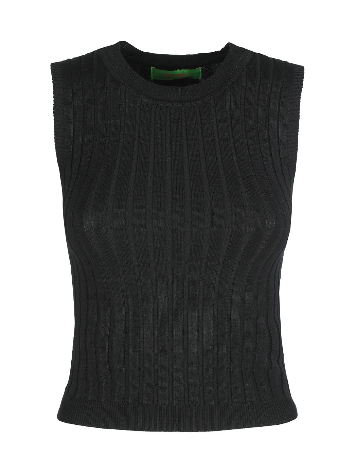 Free Style Top donna elasticizzato a coste