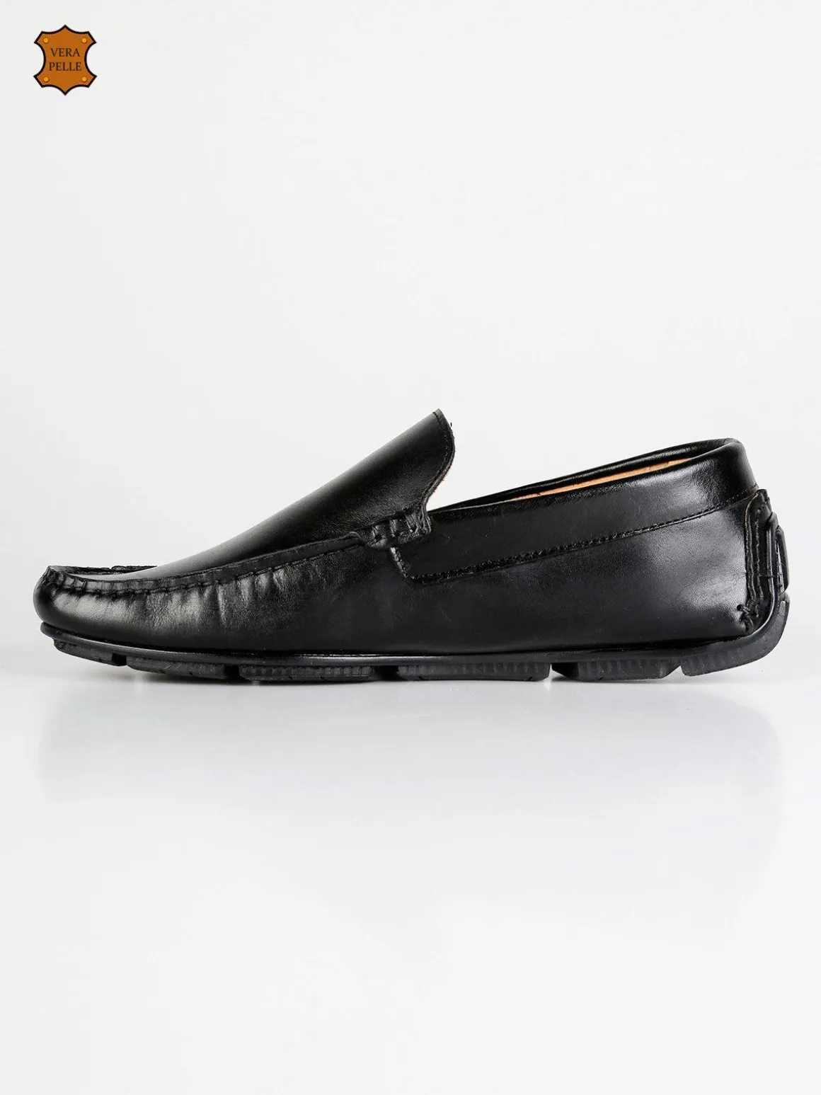 Freetime Mocassini neri in pelle