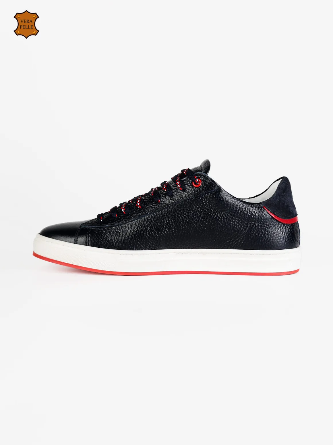 Freetime Sneakers basse in pelle da uomo