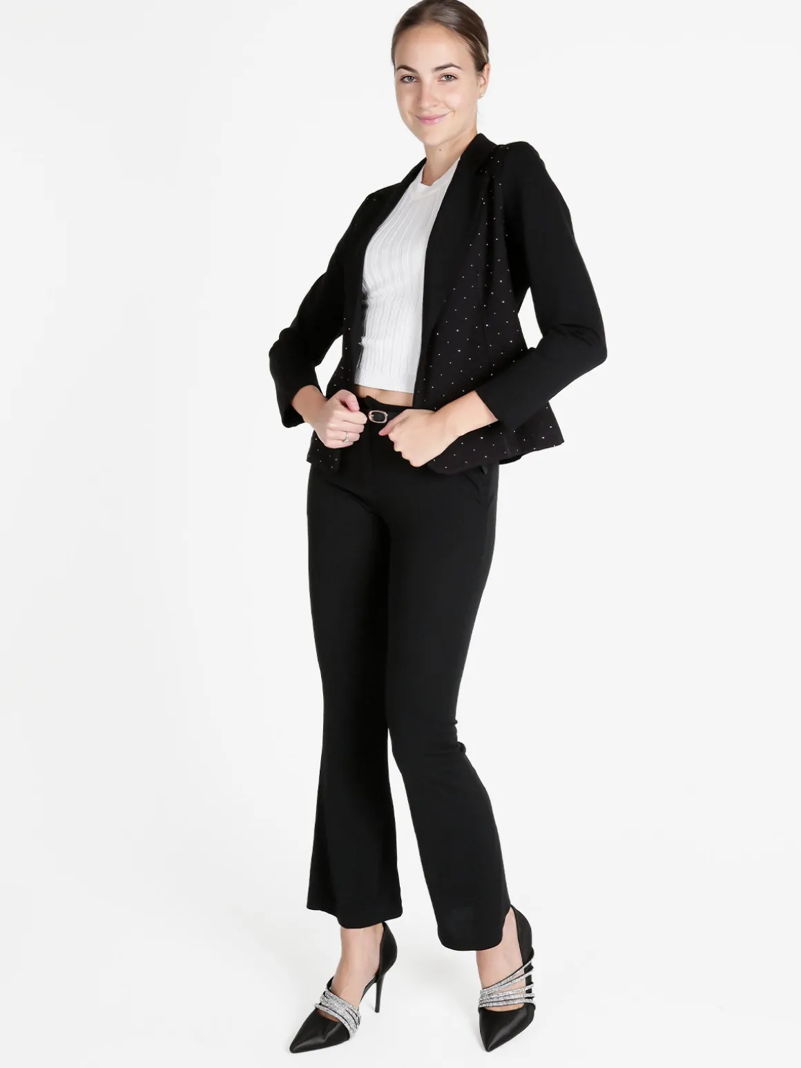 Frenetika Blazer donna con strass