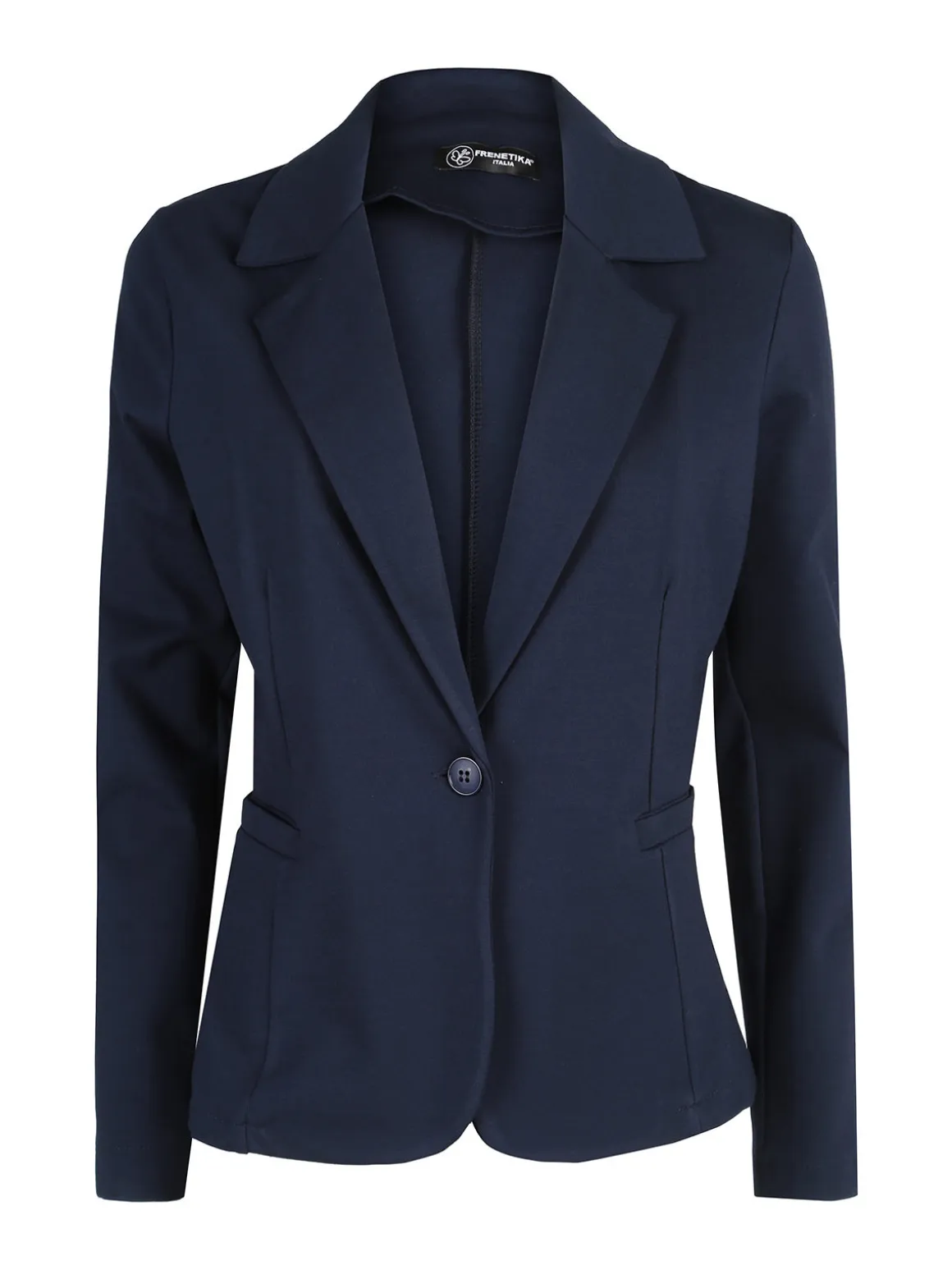 Frenetika Blazer donna monobottone - blu