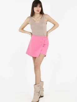 Frenetika Gonna pantalone con bottoni