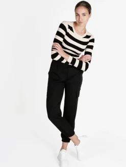 Frenetika Pantaloni cargo da donna con polsini