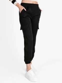 Frenetika Pantaloni cargo da donna con polsini