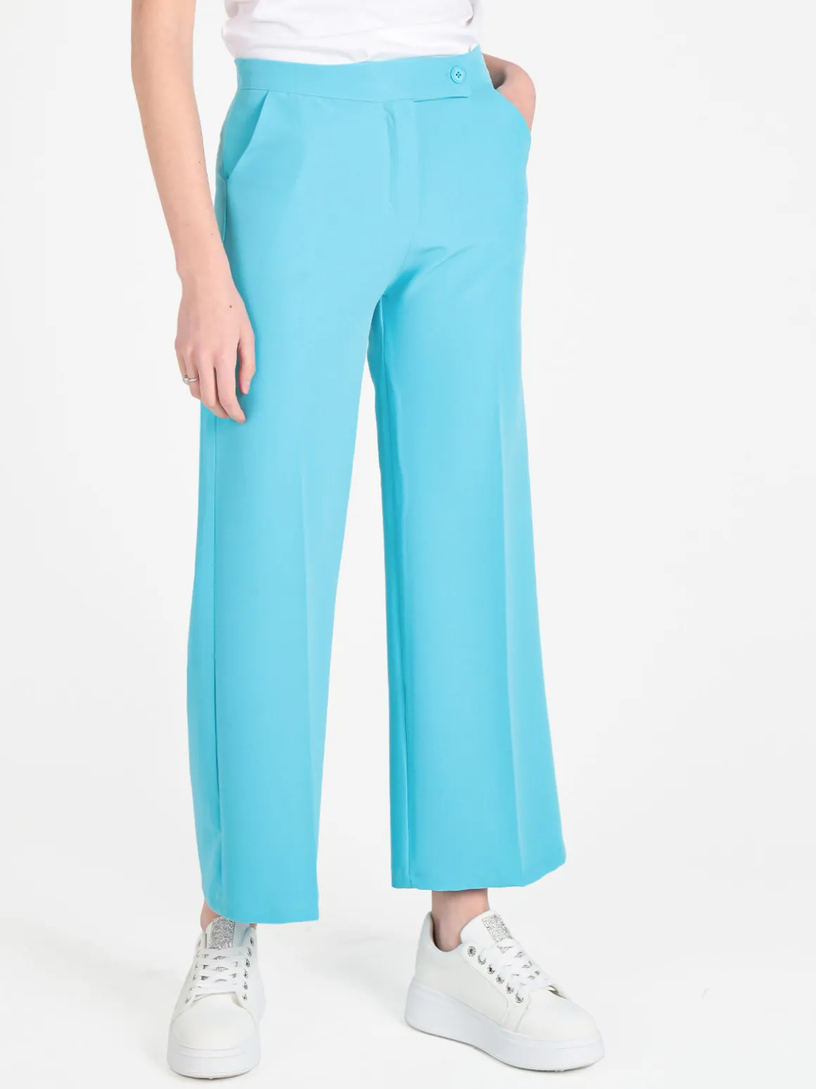 Frenetika Pantaloni classici da donna a palazzo