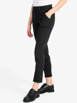 Frenetika Pantaloni classici da donna con risvolto