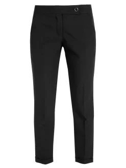 Frenetika Pantaloni classici da donna con risvolto