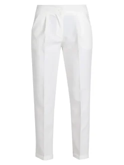 Frenetika Pantaloni classici da donna con risvolto