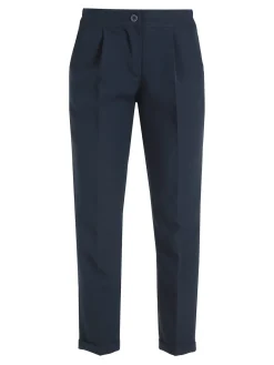 Frenetika Pantaloni classici da donna con risvolto