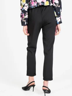 Frenetika Pantaloni classici da donna con risvolto