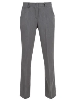 Frenetika Pantaloni donna a zampa - grigio