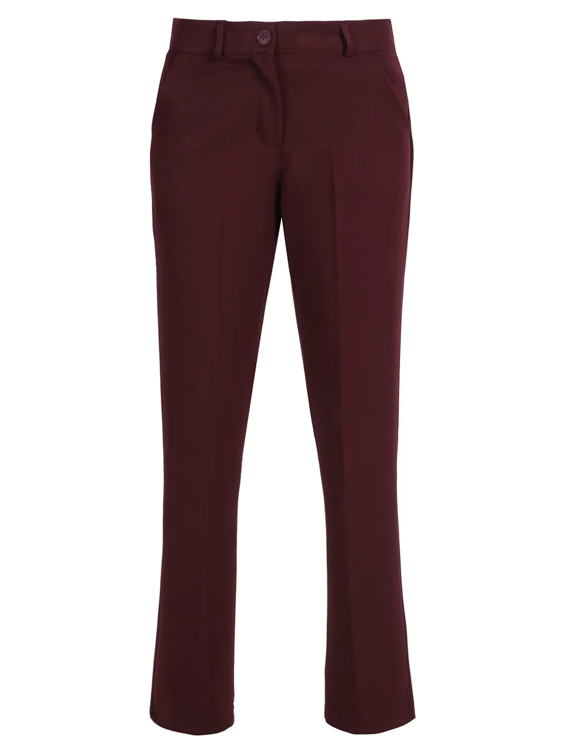 Frenetika Pantaloni donna a zampa - bordeaux