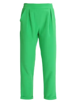 Frenetika Pantaloni donna con risvolto