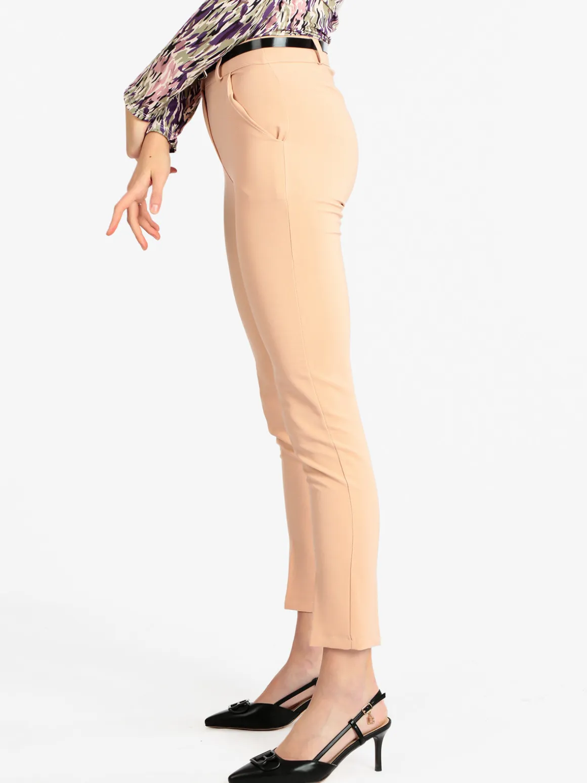 Frenetika Pantaloni donna eleganti con cintura