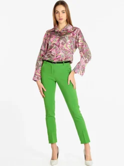 Frenetika Pantaloni donna eleganti con cintura