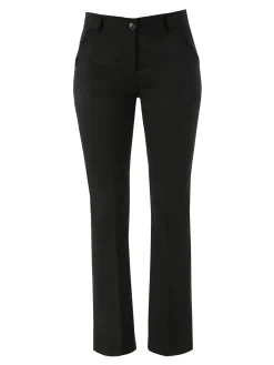 Frenetika Pantaloni eleganti da donna a zampa - nero