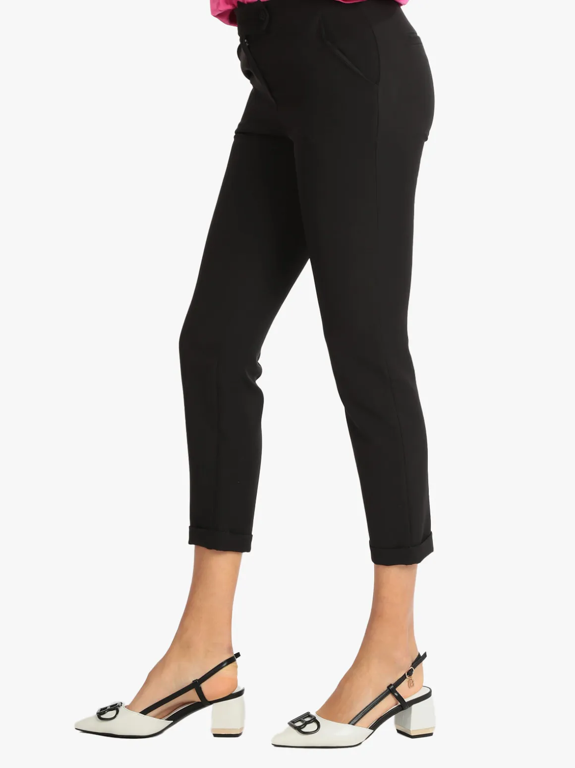 Frenetika Pantaloni eleganti donna modello classico