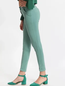 Frenetika Pantaloni eleganti con risvolto