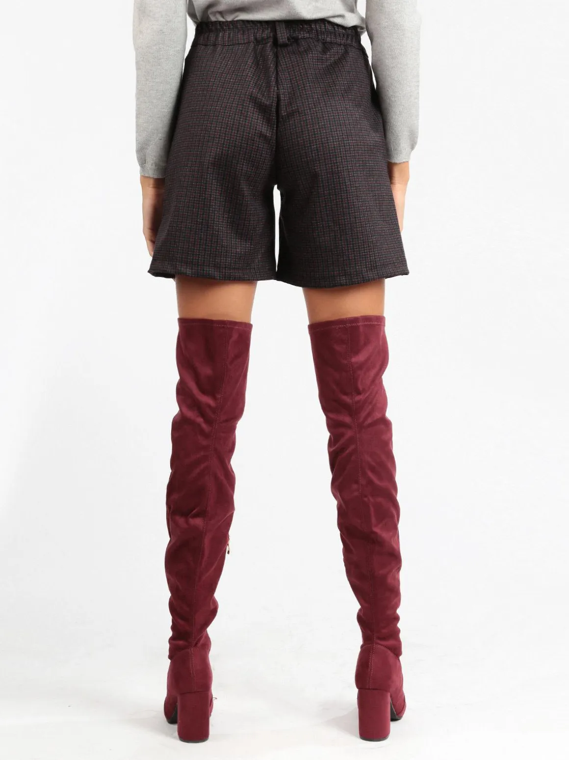 Frenetika Shorts donna a quadretti