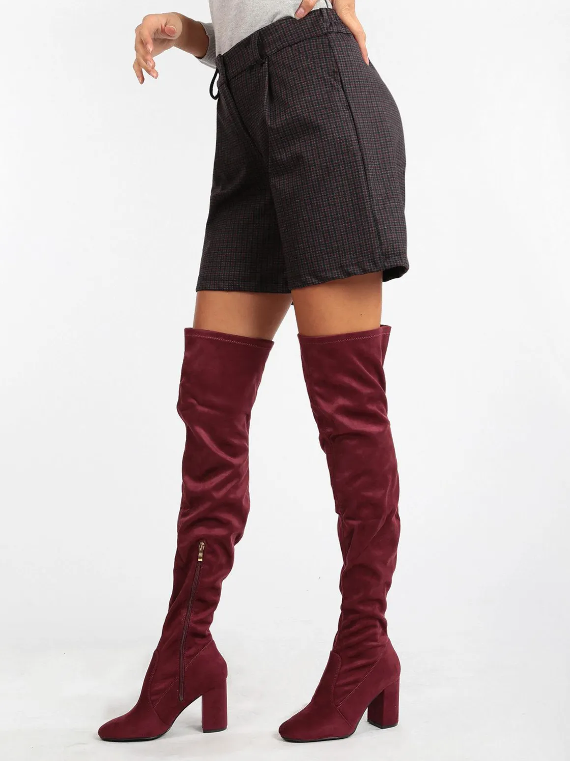 Frenetika Shorts donna a quadretti