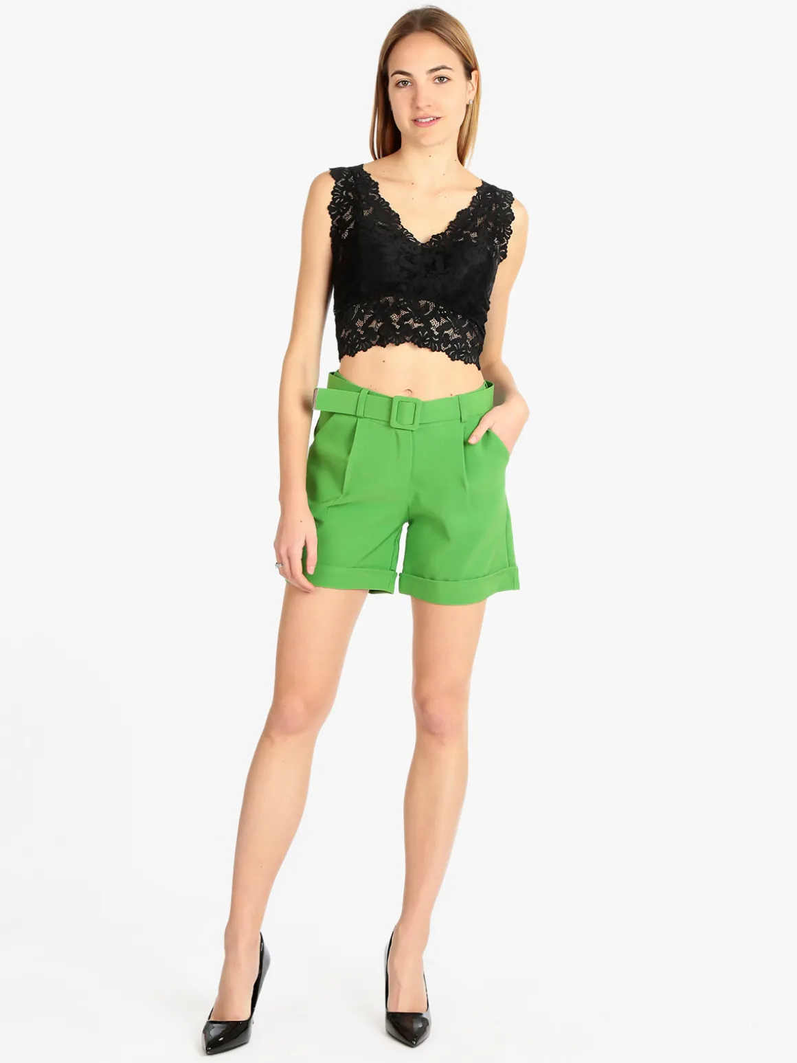Frenetika Shorts donna con cintura