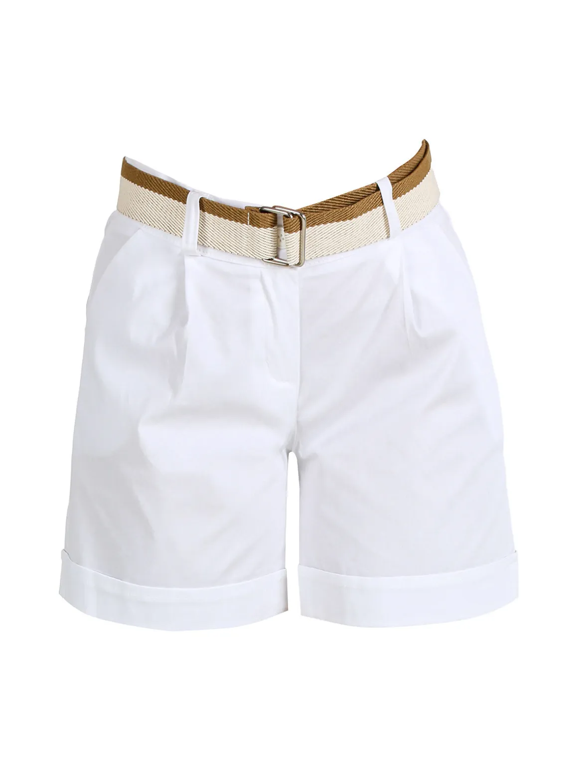 Frenetika Shorts donna con risvolto e cintura