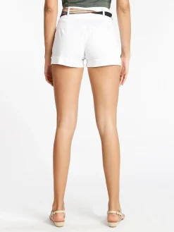 Frenetika Shorts in cotone con risvolti