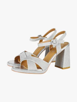 Galia Sandali donna brillantinati con tacco