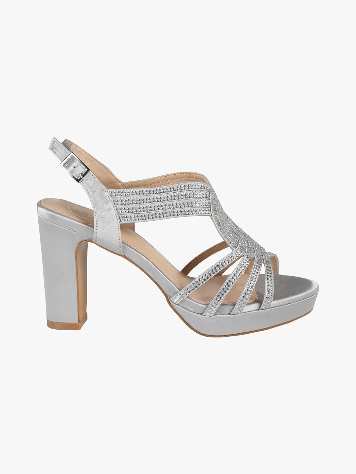 Galia Sandali donna con tacco e plateau